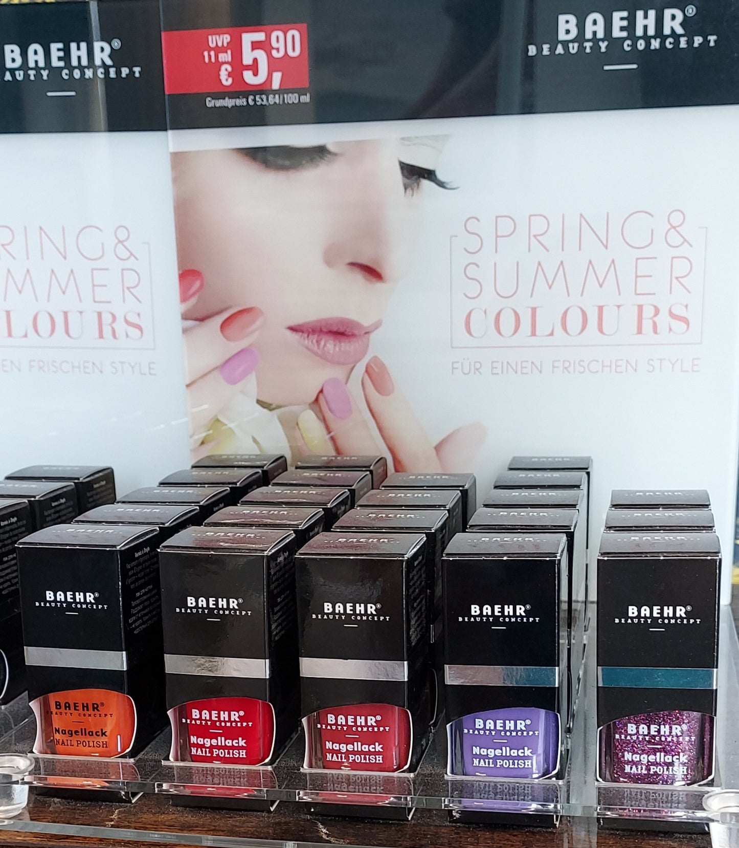 Nagellak verschillende kleuren