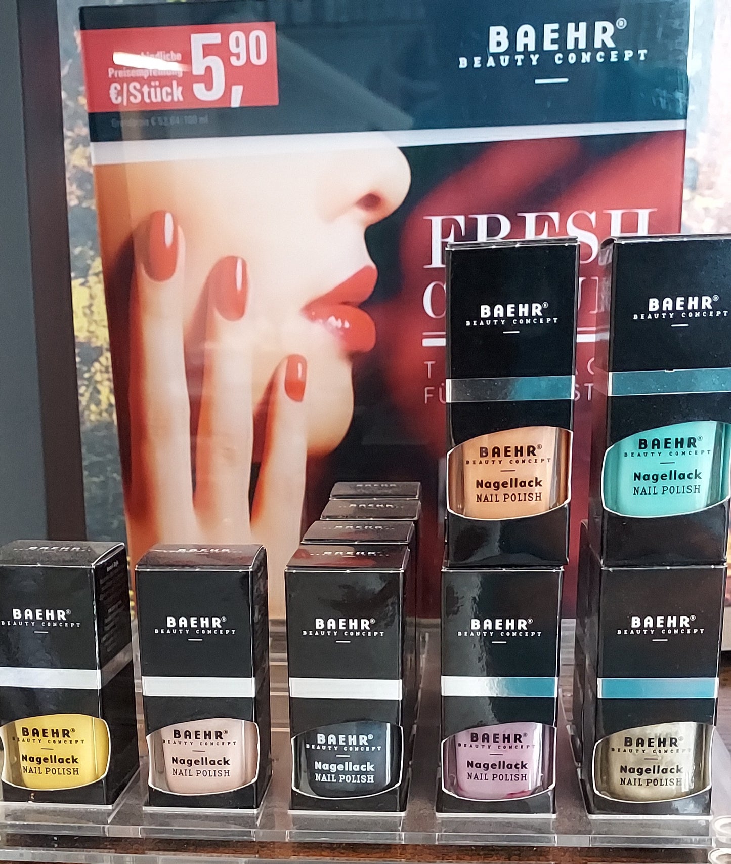 Nagellak verschillende kleuren