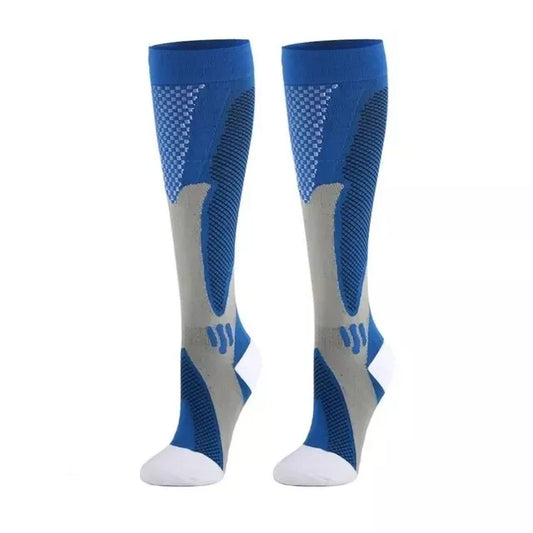 Orthopádische Kompressionssocken L/XL Blauw